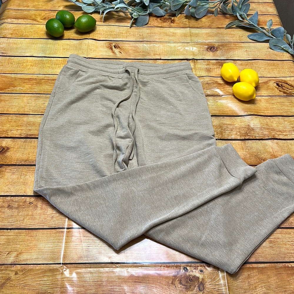 Buffbunny jogger large brown NWT